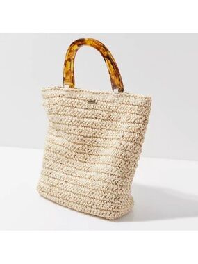 Billabong Check Her Out
Small Straw Tote Bag